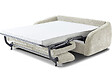 HABITAT ET JARDIN - Canapé lit convertible express en tissu texturé "Laurie" - 202 x 107 x 85 cm - vignette