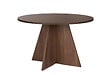 HABITAT ET JARDIN - Table à manger en bois "Virella" - 120 x 120 x 75 cm - Noyer - vignette