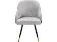 HABITAT ET JARDIN - Lot de 2 chaises en tissu "Harmony" - 54 x 57 x 90 cm - Beige - vignette