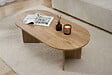 HABITAT ET JARDIN - Table basse en bois "Sable" - 60 x 119 x 40 cm - Chêne - vignette