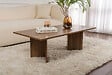 HABITAT ET JARDIN - Table basse en bois "Sabin" - 60 x 119 x 40 cm - Noyer - vignette