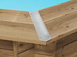 HABITAT ET JARDIN - Cache angle pour piscine bois - Lot de 8 - vignette