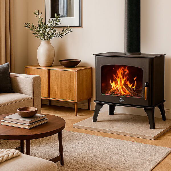 SANNOVER - Poêle à Bois Dita 13,1 kW Bûche 63 cm Sannover - large