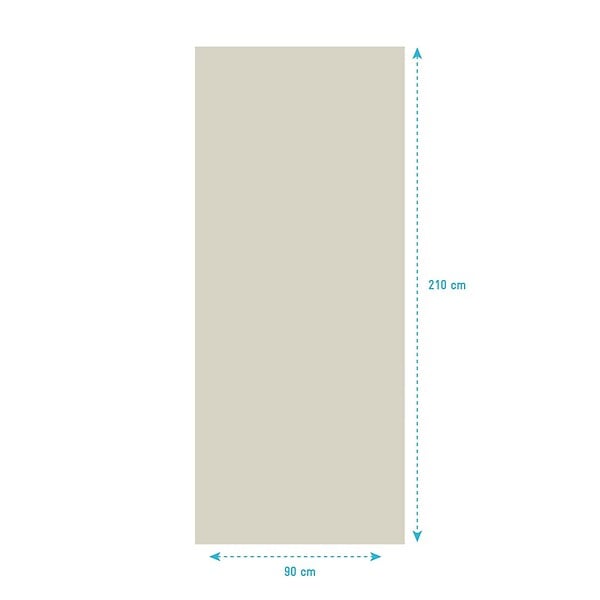 AURLANE - Panneau Mural Finition Aluminium Ivoire 90 x 210 cm - WALL'IT IVOIRE - large