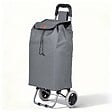 VOUNOT - Chariot de courses 2 roues pliable 59L gris - vignette