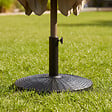 HAPPY GARDEN - Pied de parasol droit QUIMPER noir - vignette