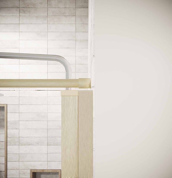 AURLANE - Porte de Douche Pivotante 70x195cm et Retour 90cm - Verre 8mm Anticalcaire - Profil Or Brosse - large