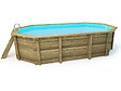 HABITAT ET JARDIN - Piscine bois " Seychelles " - 4.00 x 3.00 x 1.30 m + Bâche à bulles 180 µ + Bâche hiver 280 gr/m² - vignette