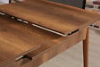 HABITAT ET JARDIN - Table à Manger Extensible en bois "Barok" - 78 x 132 x 80 cm - Noyer - vignette