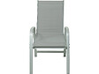 HABITAT ET JARDIN - Table extensible et chaises de jardin en aluminium "Lagos" - 200/320 x 105 x 76 cm - Taupe - 10 places - vignette