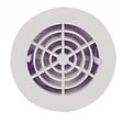 NICOLL - Grille de ventilation intérieures Ø 100 mm - à fermeture FATM pour tubes PVC et gaines - vignette