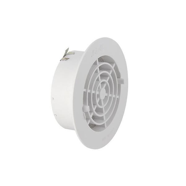 NICOLL - Grille de ventilation intérieures Ø 100 mm - à fermeture FATM pour tubes PVC et gaines - large
