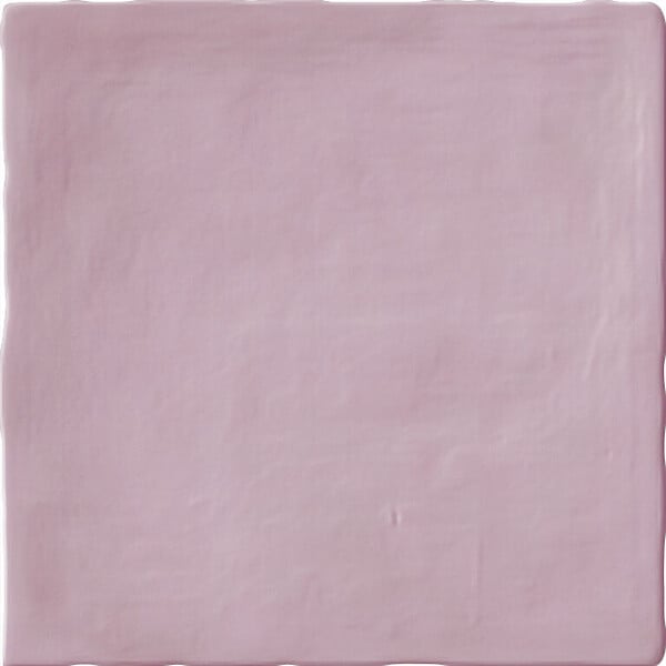 CERAM - Carrelage mural en céramique Moos Pink - Rose - 13x13cm - large