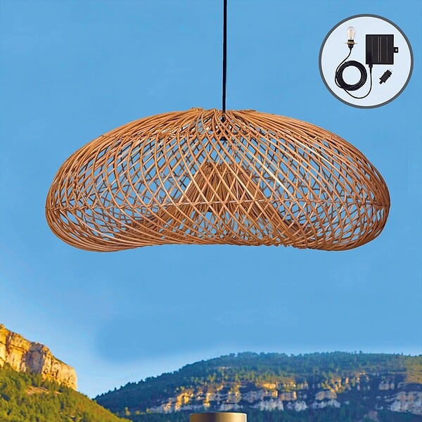 LUMISKY - Suspension solaire bohème SEVIA SOLAR H80cm - large