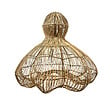 LUMISKY - Abat jour naturel seul RONDA H53cm - vignette