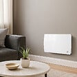 SANNOVER - Radiateur Electrique Mural en Verre Sorimo NF 1500 W Blanc Sannover - vignette