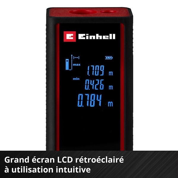 EINHELL - Télémètre laser - TC-LD 30 R - 30 m - large