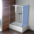 POLYSAN - Polysan Deep  Paroi latérale pour baignoire - 750x1650mm, Verre transparent (MD3116) - vignette