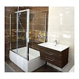 POLYSAN - Polysan Deep  Paroi latérale pour baignoire - 750x1650mm, Verre transparent (MD3116) - vignette
