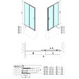 POLYSAN - Polysan Deep  Paroi latérale pour baignoire - 750x1650mm, Verre transparent (MD3116) - vignette