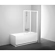 RAVAK - Supernova Pare-baignoire pliable, 2 parties, 140x105, Blanc (VS2105R0) - vignette