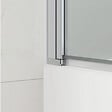 SWISS AQUA TECHNOLOGIES - 150x105 cm SK Pare-baignoire en verre 2 volets pliants, orientation gauche et droite, chrome (SATVZSKNEW105) - vignette