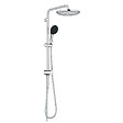 GROHE - Grohe Vitalio Start System 250  Colonne de douche avec inverseur manuel + Douche de tête 2 jets + Douchette 2 jets, chrome (G26680001) - vignette