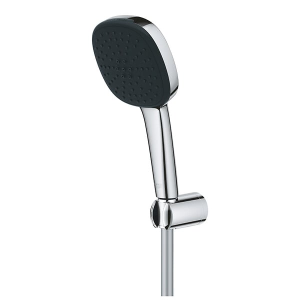 GROHE - Vitalio Comfort 110 Set de douche avec support mural + Douchette 2 jets, chrome (G26399001) - large