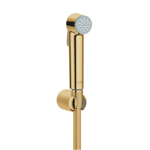 GROHE - Tempesta-F Trigger Spray 30 Ensemble de douche 1 jet avec support mural, cool sunrise (27513GL1) - large