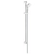 GROHE - Grohe Tempesta 100 ensemble de douche 3 jets + mitigeur monocommande bain/douche, chrome (23914001-28789002) - vignette