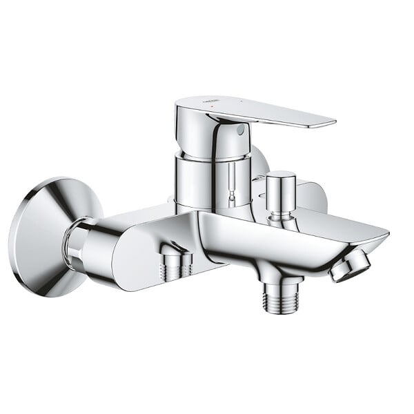 GROHE - Grohe Tempesta 100 ensemble de douche 3 jets + mitigeur monocommande bain/douche, chrome (23914001-28789002) - large