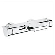 GROHE - Grohe Grohtherm 2000 Set mitigeur thermostatique bain/douche + Douchette 1 jet + Flexible et support mural, Chrome (34174001-Euphoria) - vignette