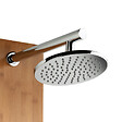 SIKO - Siko Bamboo Shower Colonne de douche hydromassante murale en bambou avec douche de tête et douchette à main (BAMBOOSHOWER) - vignette