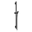 HANSGROHE - Hansgrohe Unica Set barre de douche S Puro 65 cm avec flexible + Douchette à main 3 jets Raindance 120 Select E , noir mat (28632670-SET) - vignette