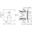 IDEAL STANDARD - Ideal Standard TESI Mitigeur de bain caché (A6586AA) - vignette