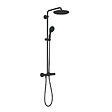 GROHE - Grohe Vitalio Start System 250 colonne de douche thermostatique + douche de tête + douchette 2 jets, noir mat (G266782431) - vignette