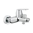 GROHE - Grohe Tempesta 100 ensemble de douche complet 3 jets + mitigeur monocommande 1/2" bain/douche, chrome (32831000-28789002) - vignette