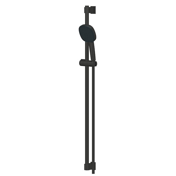 GROHE - Vitalio Comfort 110 Set de douche avec barre + Douchette 2 jets, noir mat (G269302431) - large