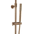 SWISS AQUA TECHNOLOGIES - Swiss Aqua Technologies Aurum colonne de douche avec mitigeur thermostatique + douchette 2 jets + douche de tête, or rose brossé (SATSSTKAURBRG) - vignette