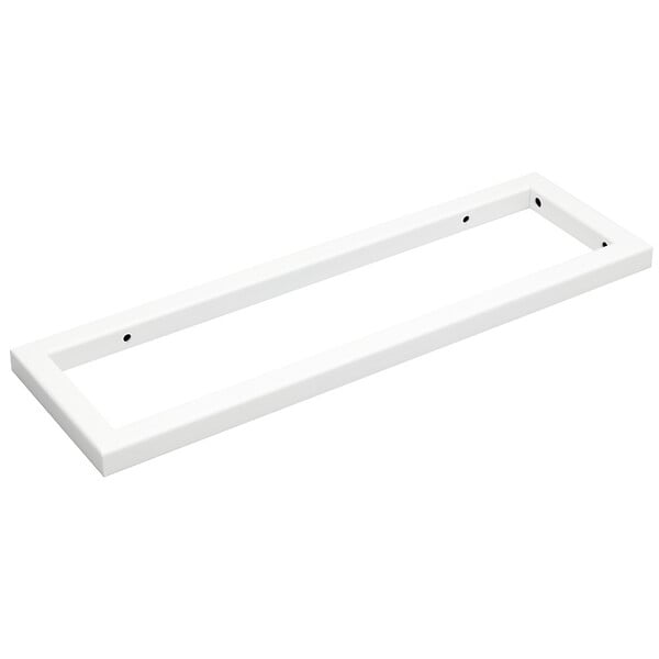 NATUREL - Naturel Accessoires support laqué Naturel Dolce 45 cm blanc mat KONZOLEH45B - large