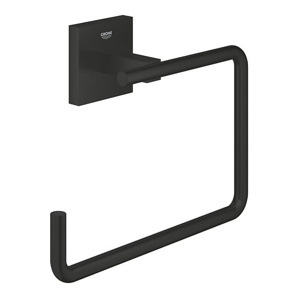 GROHE - Start Cube anneau porte-serviettes, noir mat (G409752430) - large