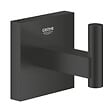 GROHE - Start Cube patère murale, noir mat (G409612430) - vignette