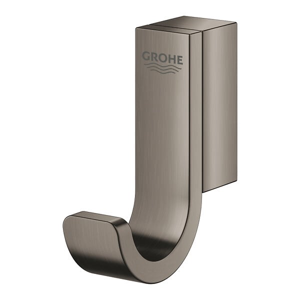 GROHE - Selection patère murale, hard graphite brossé (G41039AL0) - large