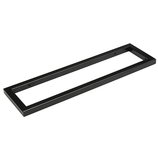 NATUREL - Accessoires support laquée Naturel Dolce 45 cm noir mat KONZOLEH45C - large