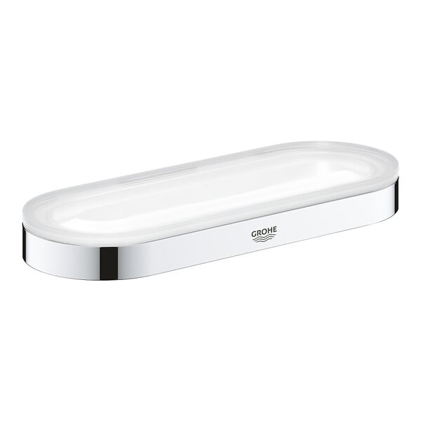 GROHE - Grohe Selection porte-serviettes et cadre support tablette/panier, chrome (G41035000) - large