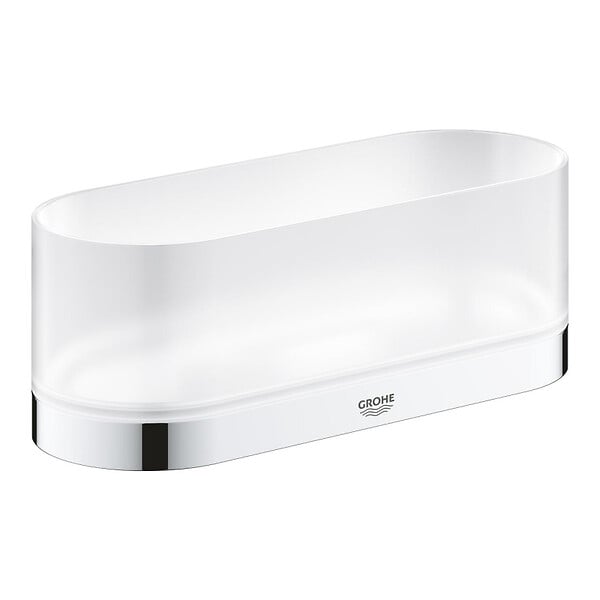 GROHE - Grohe Selection porte-serviettes et cadre support tablette/panier, chrome (G41035000) - large