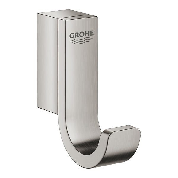 GROHE - Selection patère murale, supersteel (G41039DC0) - large