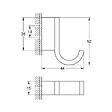 GROHE - Selection patère murale, supersteel (G41039DC0) - vignette