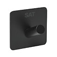 SWISS AQUA TECHNOLOGIES - Swiss Aqua Technologies Patère murale adhésive en acier inoxydable, noir mat (HACEKNALEP1HMC) - vignette