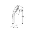 GROHE - Euphoria 110 Massage  Douche à main 3 jets (27221000) - vignette